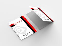 پوشه پشت طوسی 230 گرم ( دو رنگ )(تحویل 4 روزه)